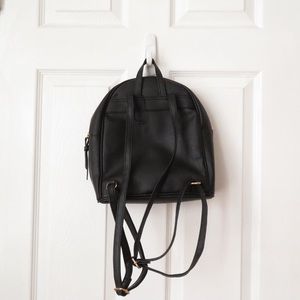 small black backpack primark
